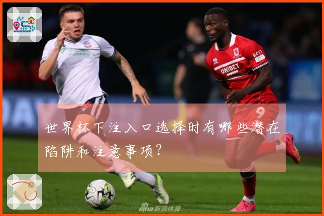 世界杯下注入口选择时有哪些潜在陷阱和注意事项？