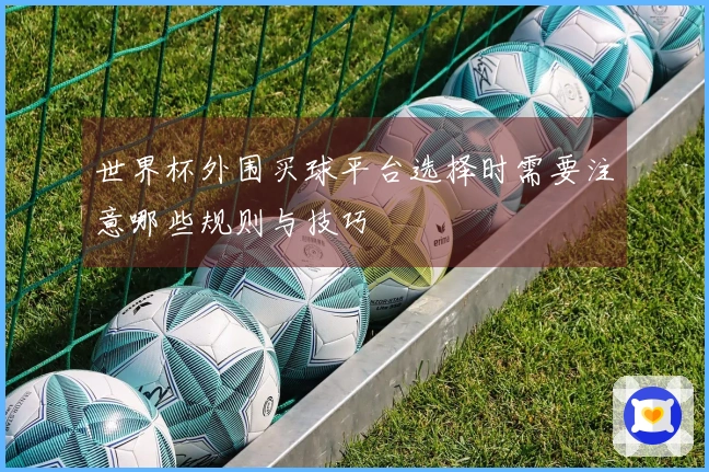 世界杯外围买球平台选择时需要注意哪些规则与技巧