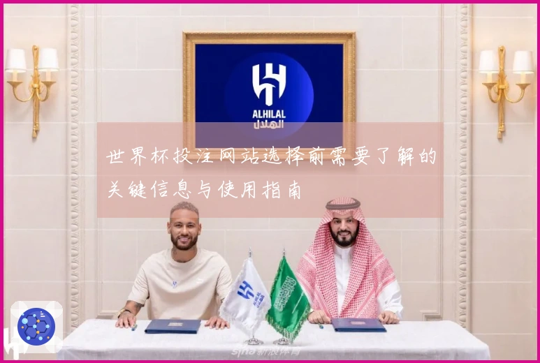 世界杯投注网站选择前需要了解的关键信息与使用指南